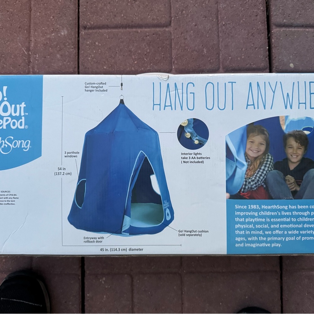 Unlisted Blue Kids Hangout Pod Tent